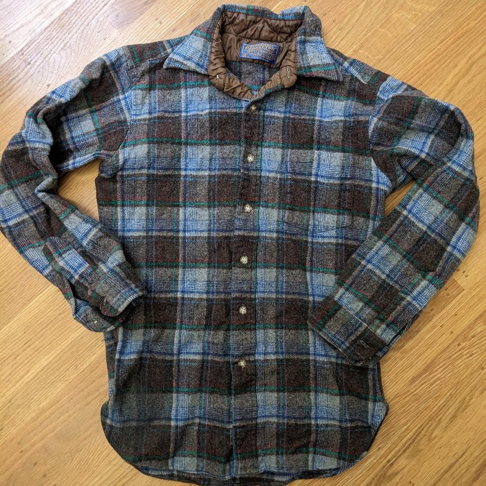 Vintage S Pendleton Wool Shirt